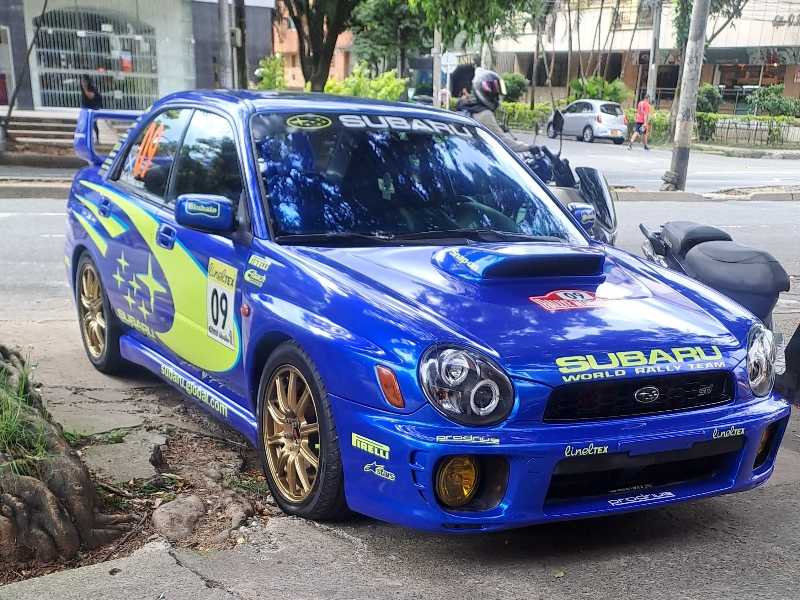 Subaru Impreza WRX spotted in Medellín