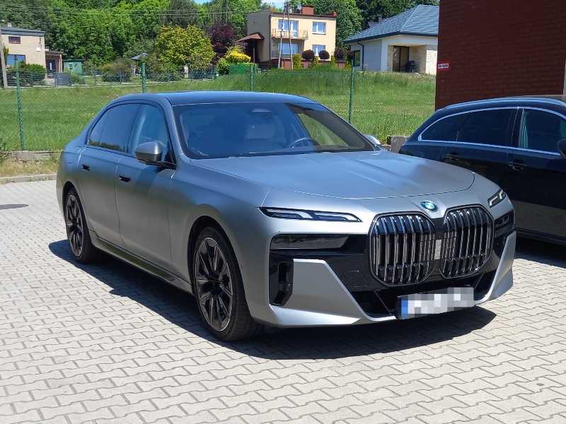 BMW i7 spotted in Tychy