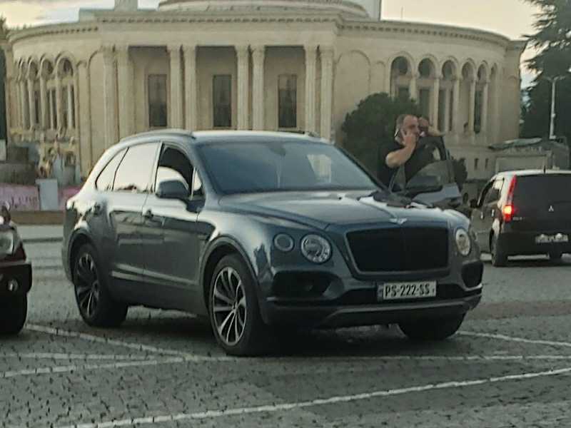 Bentley Bentayga spotted in Kutaisi