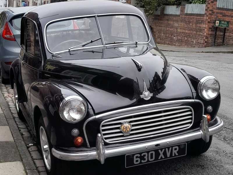Morris Minor spotted in Stoke-on-Trent