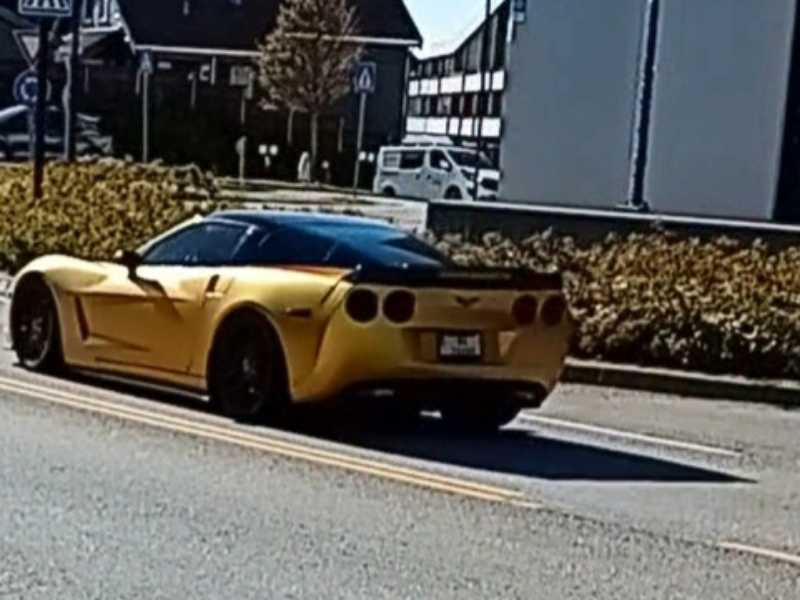 Chevrolet Corvette Z06 spotted in Stavanger