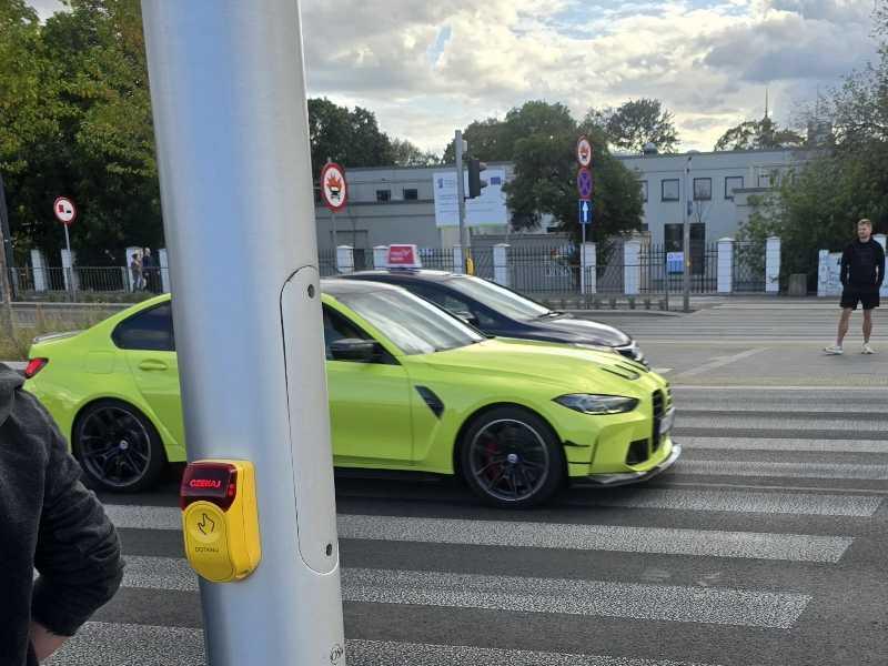 BMW M3 (2021) spotted in Warsaw, Poland