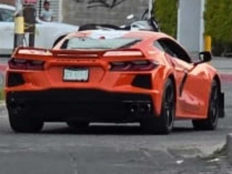 Chevrolet Corvette spotted in Celaya