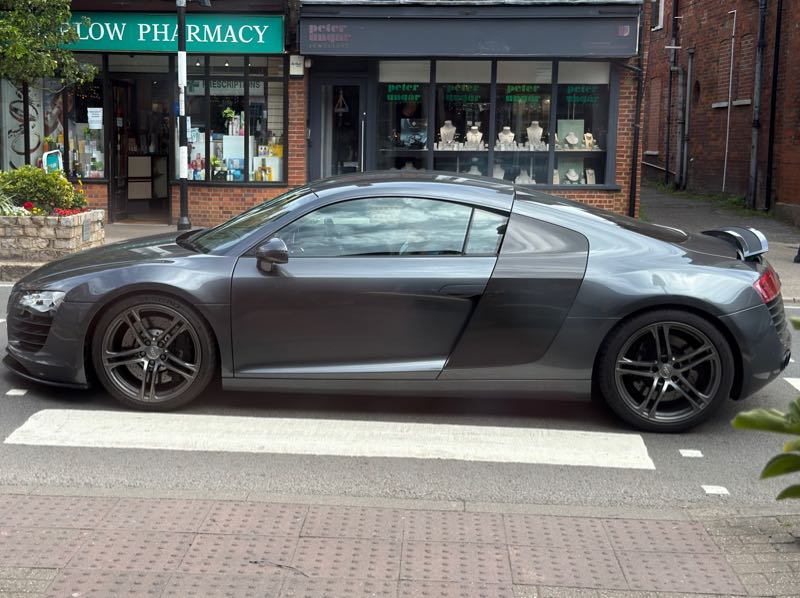 Audi R8 spotted in High Wycombe