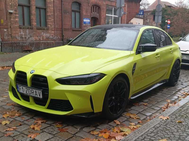 BMW M3 spotted in Żary