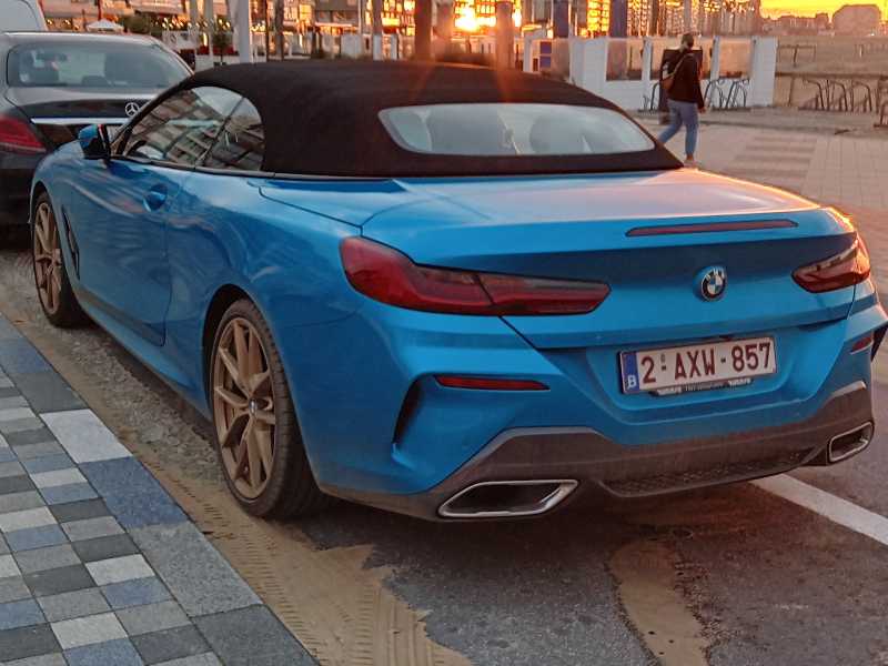 BMW 8 Series Convertible spotted in Brugge