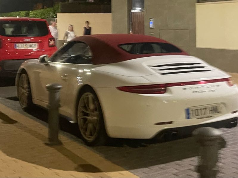 Porsche 911 (2017) spotted in Alicante, Spain