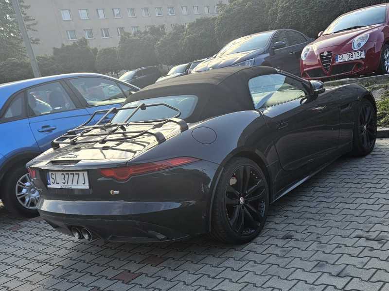 Jaguar F-Type (2020) spotted in Ruda Śląska, Poland