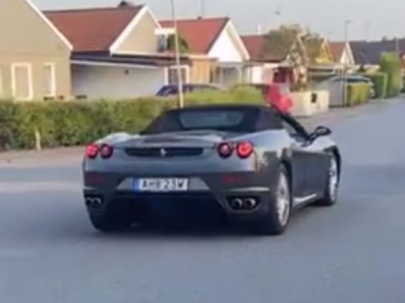 Ferrari F430 Spider (2005) spotted in Eskilstuna, Sweden