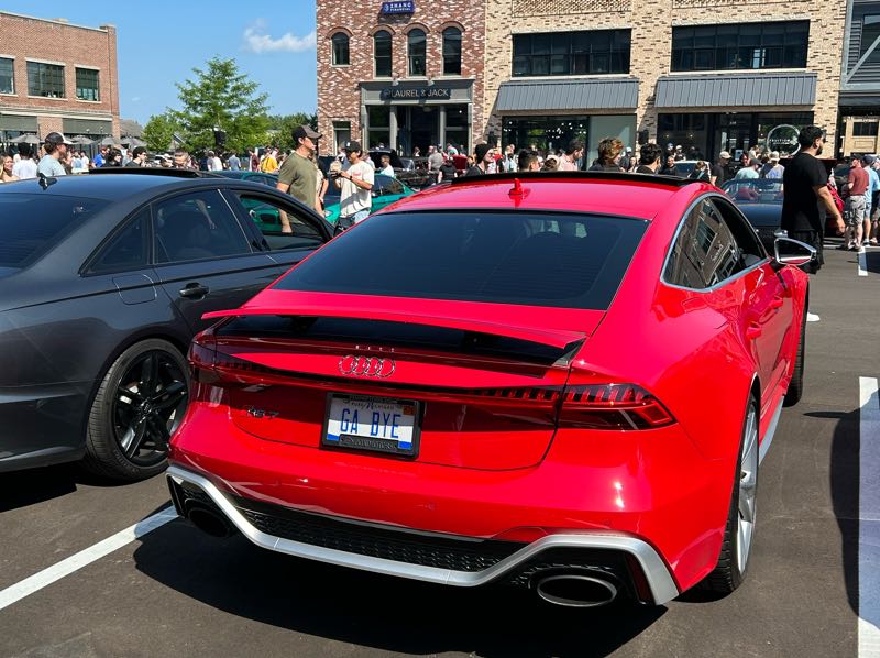 Audi RS7 spotted in Baluntaicun