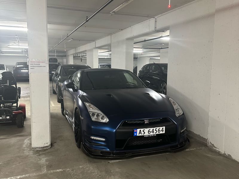 Nissan GT-R (2017) spotted in Oslo, Norway
