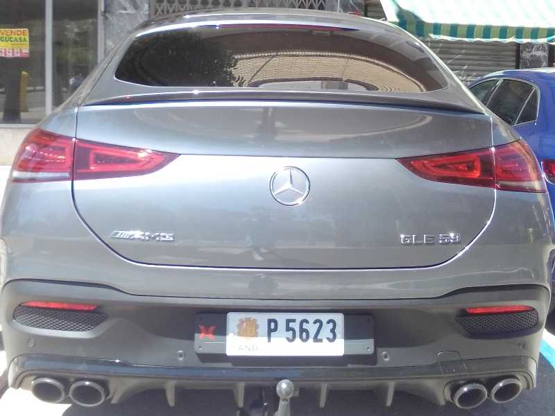 Mercedes-Benz AMG GLE 63 spotted in Nogal de las Huertas