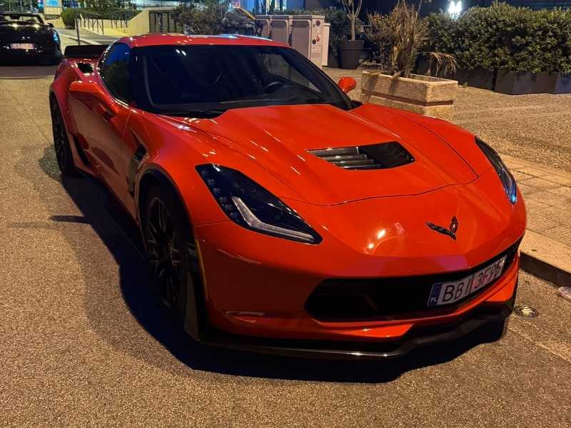 Chevrolet Corvette Z06 spotted in Bari