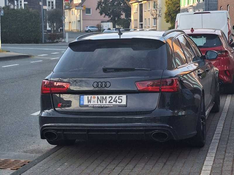 Audi RS6 (2015) spotted in Wuppertal, Germany