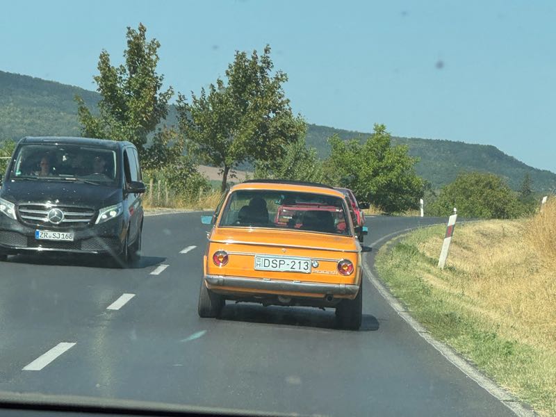 Fiat 124 Sport Coupe spotted in Tapolca
