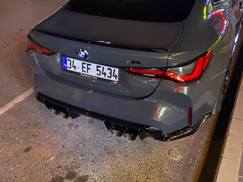 BMW M4 spotted in Karasu
