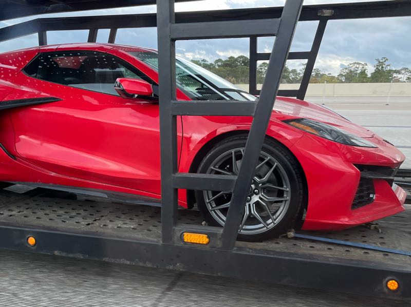 Chevrolet Corvette (2023) spotted in Houston, United States