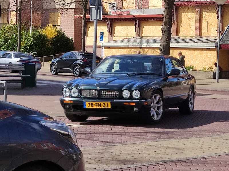 Jaguar XJR spotted in Alkmaar