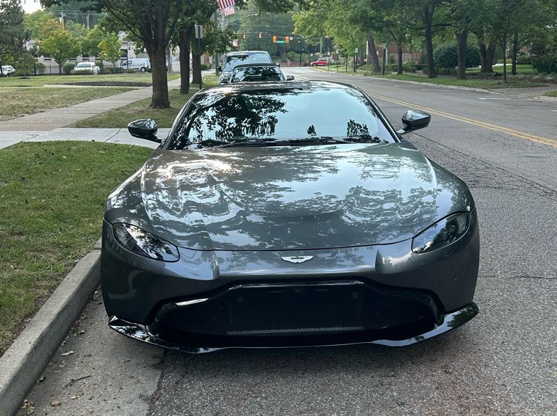 Aston Martin Vantage spotted in Cincinnati