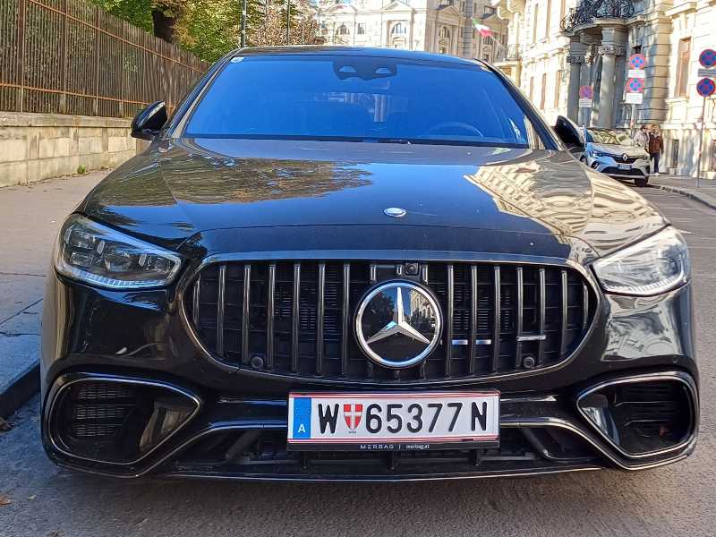 Mercedes-Benz S63 AMG (2022) spotted in Vienna, Austria