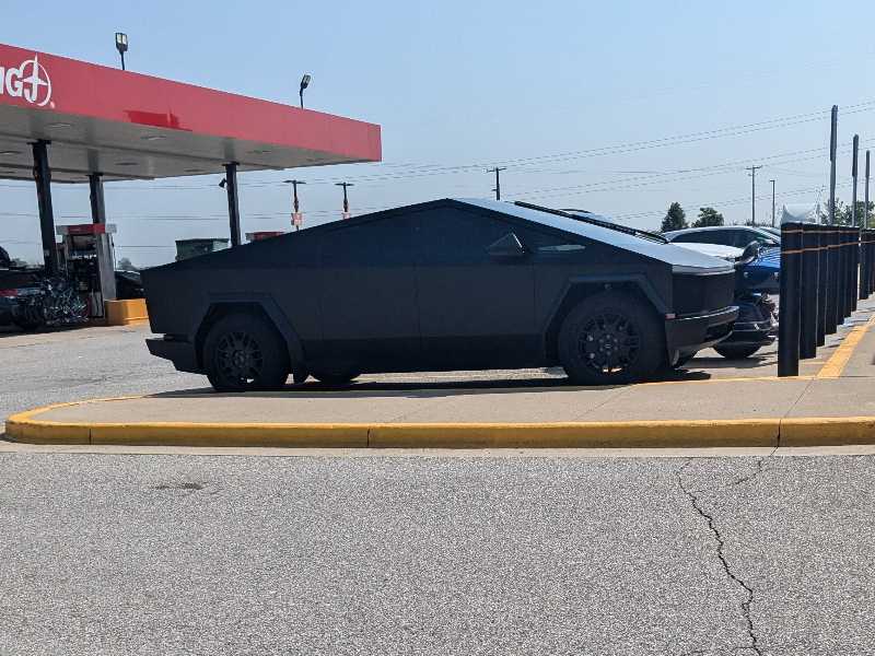 Tesla Cybertruck spotted in Kokomo