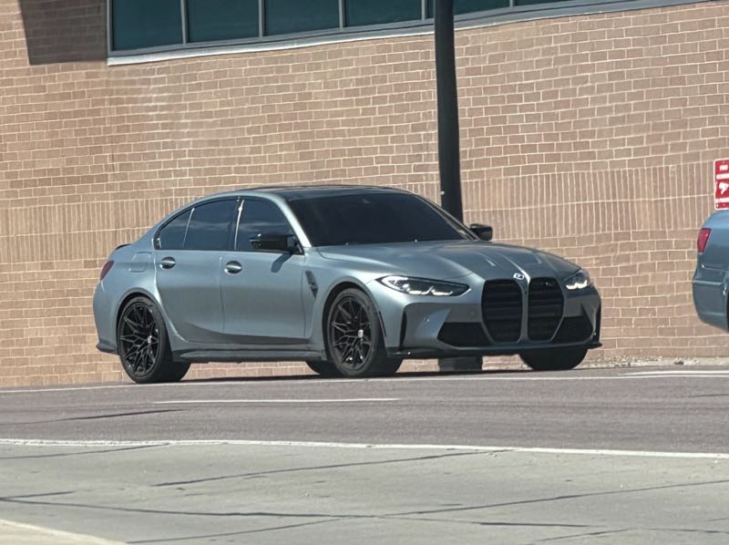 BMW M3 spotted in Columbia