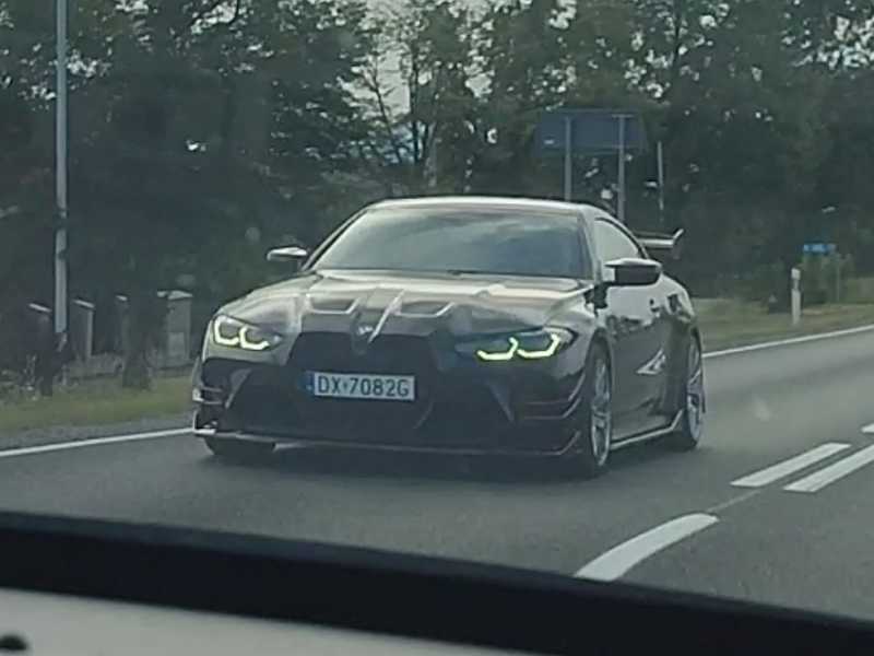 BMW M4 spotted in Kłodzko