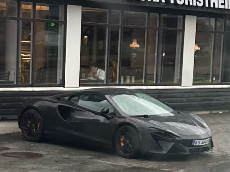 McLaren Artura spotted in Sandnes