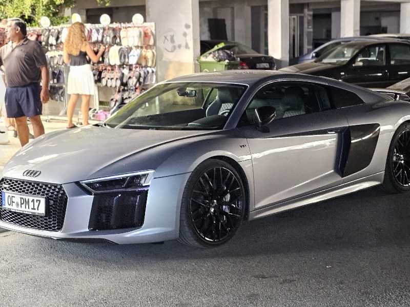 Audi R8 spotted in Kateríni