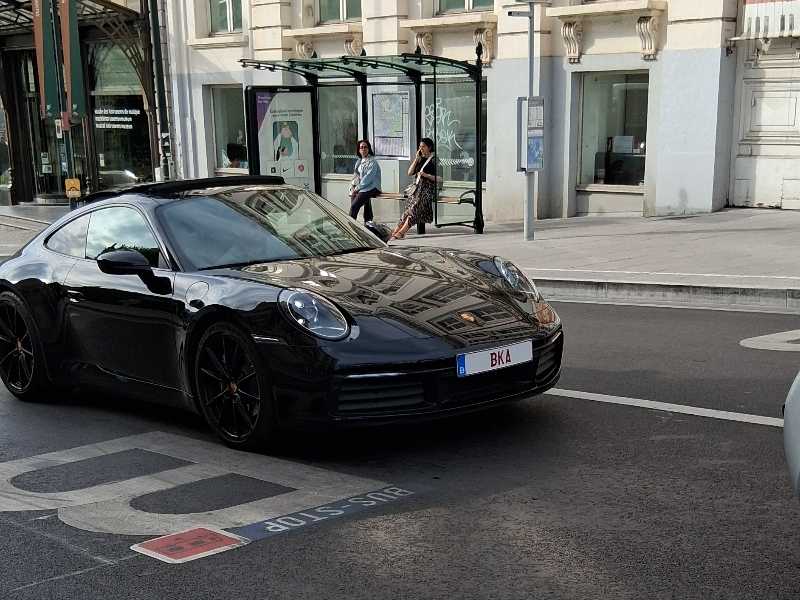Porsche 911 (2021) spotted in Brussels, Belgium