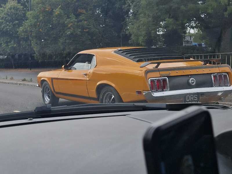 Ford Mustang (1971) spotted in Coventry, United Kingdom