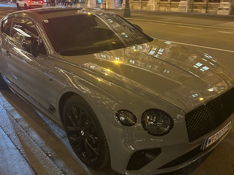 Bentley Continental GT (2022) spotted in Vienna, Austria