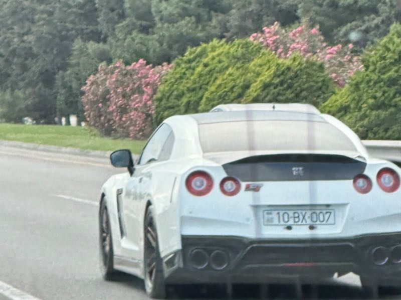 Nissan GT-R (2017) spotted in Baku, Azerbaijan