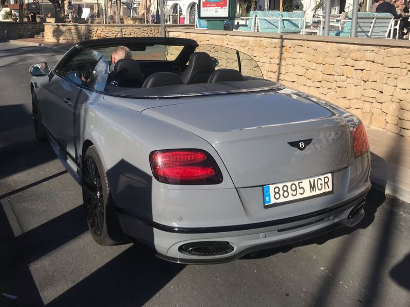 Bentley Continental GT (2018) spotted in Benidorm, Spain