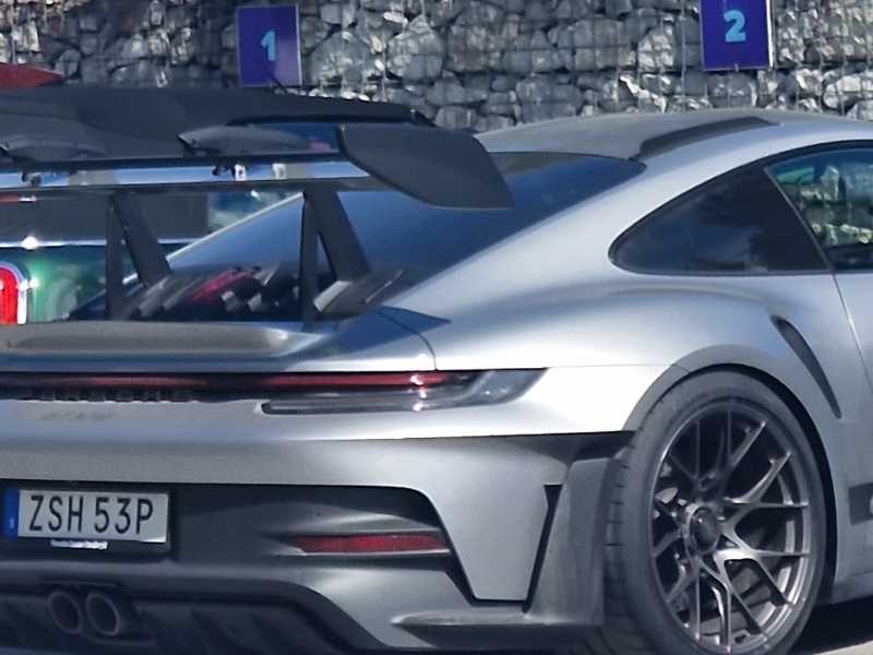 Porsche 911 GT3 spotted in Visby