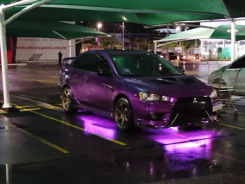 Mitsubishi Lancer Evolution (2008) spotted in São Paulo, Brazil