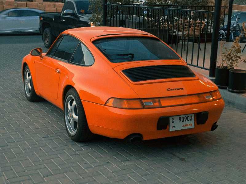 Porsche 911 spotted in Sharjah