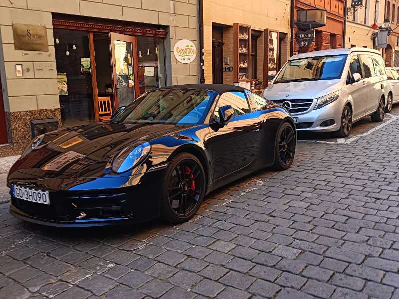 Porsche 911 spotted in Toruń