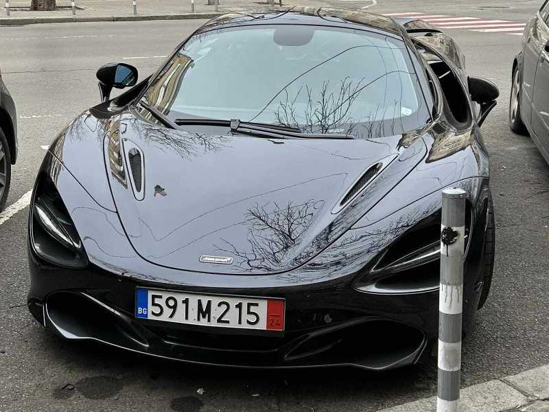 McLaren 720S (2018) spotted in Sofia, Bulgaria