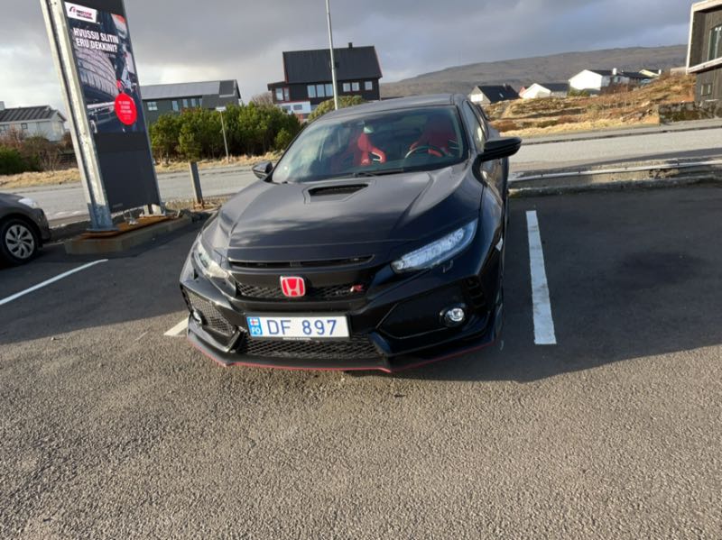 Honda Civic Type R spotted in Tórshavn