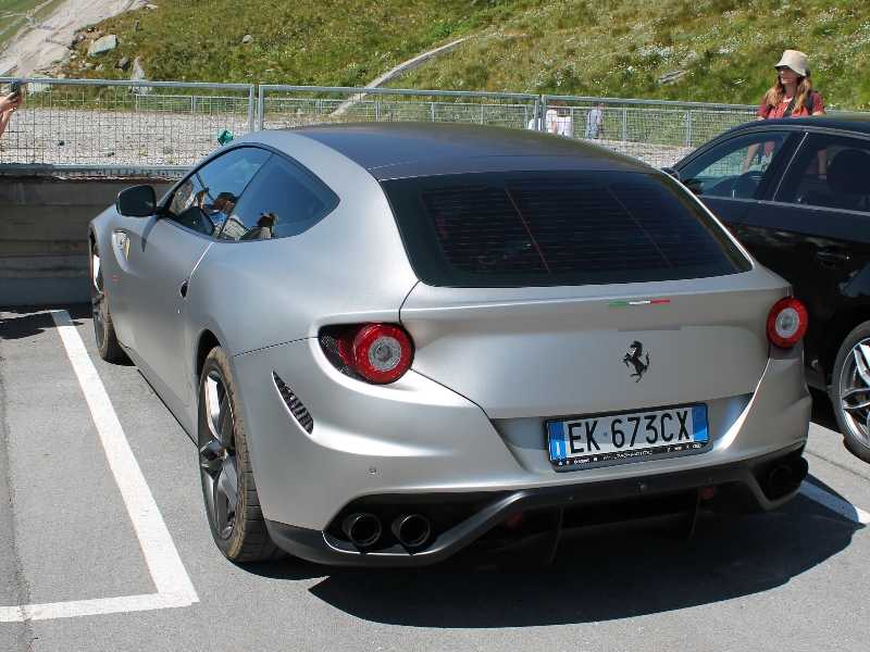 Ferrari FF spotted in Kals am Großglockner