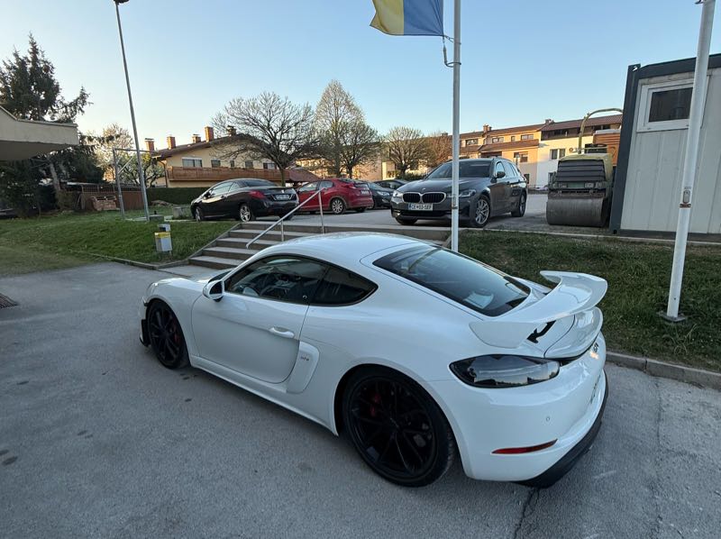 Porsche Cayman spotted in Celje