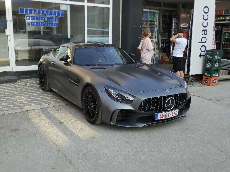 Mercedes-Benz AMG GT spotted in Prilep