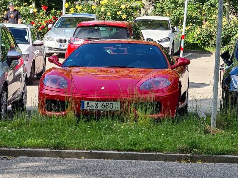 Ferrari F355 spotted in Landsberg am Lech