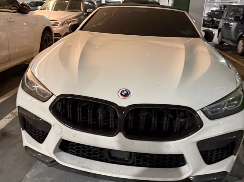 BMW M8 spotted in Greenburgh