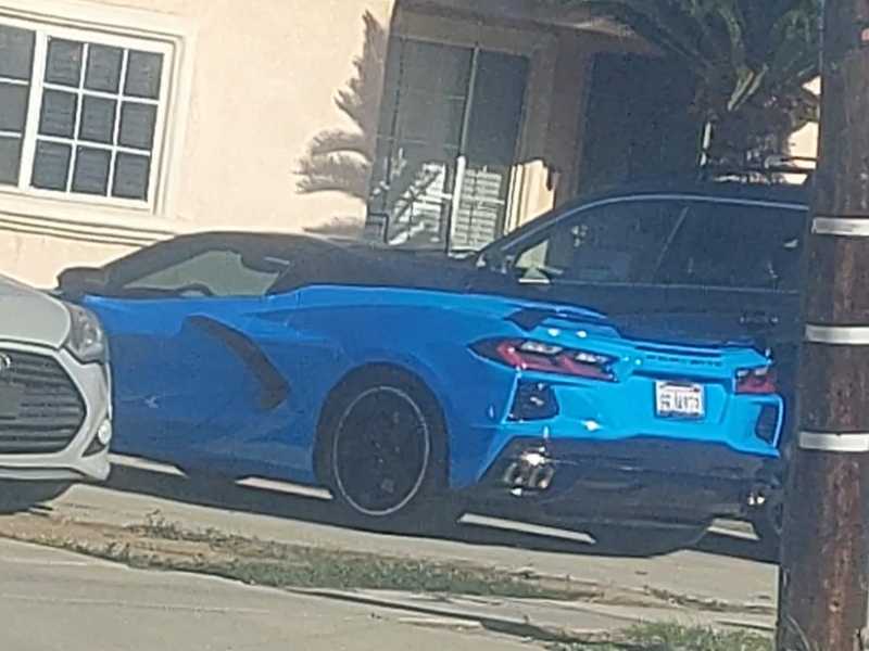 Chevrolet Corvette (2020) spotted in Diamond Bar, United States