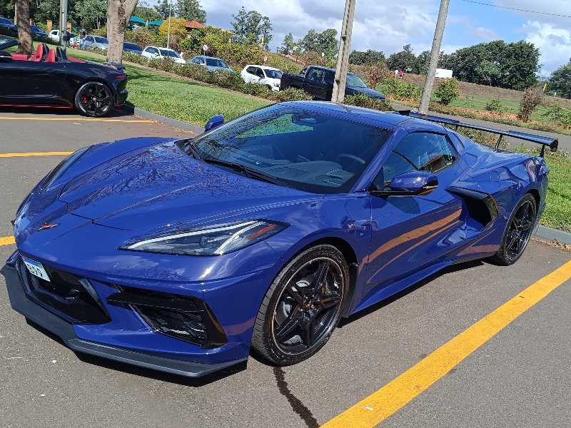 Chevrolet Corvette C8 spotted in Maringá