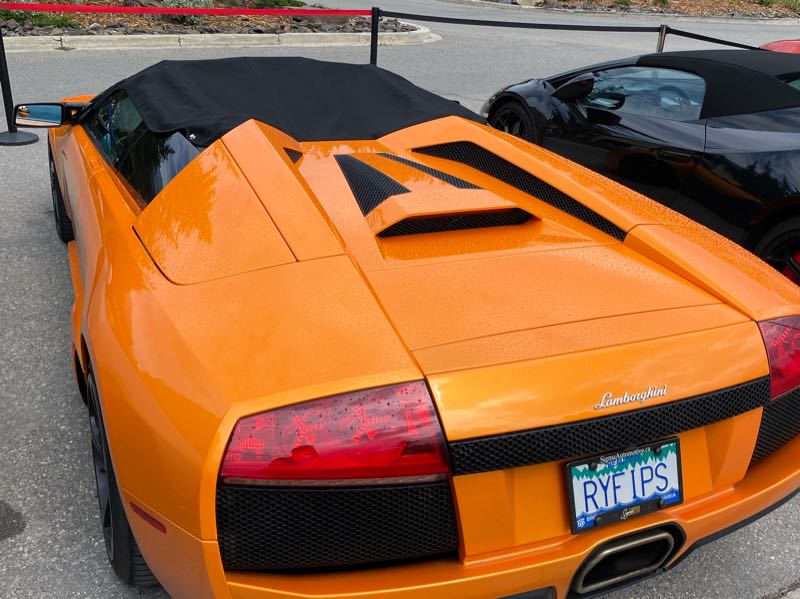 Lamborghini Gallardo Spyder spotted in Lake Louise