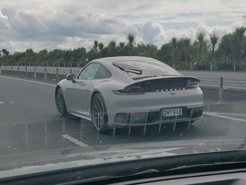 Porsche 911 (2022) spotted in Te Kauwhata, New Zealand