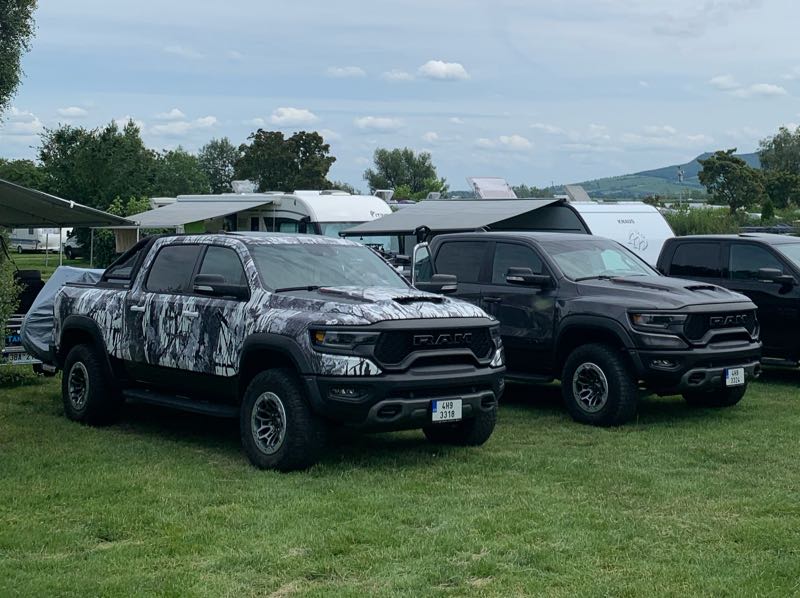 Ram 1500 TRX spotted in Pasohlávky